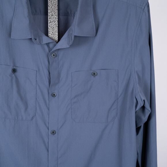 REI Co-op Mens Size XL Beyonder Long Sleeve Button Shirt UPF 30 Moisture Wicking - Picture 3 of 6